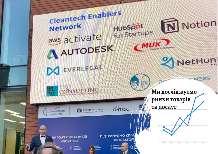 Pro-Consulting, одна з меценатів Climate Innovation Vouchers Award Ceremony, відвідала церемонію нагородження переможців проекту